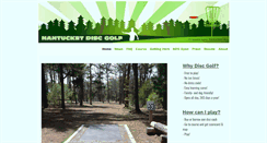 Desktop Screenshot of nantucketdiscgolf.org